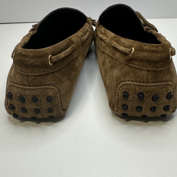 Aurélien Caramel Softey® Suede Driving Shoes Womens Size EU 40/US 9 GUC - Picture 5 of 12